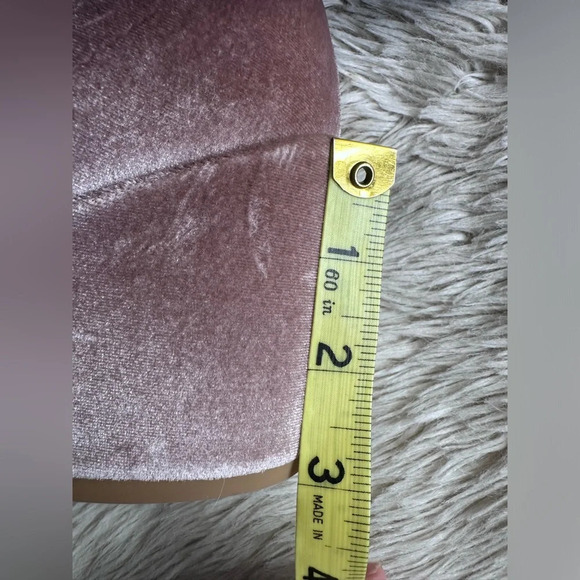 Stuart Weitzman Trendy Canvel Bootie In Candy Pink Velvet Block Heel Size 7M - Picture 8 of 16